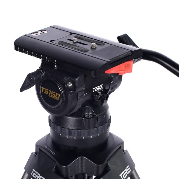 TS150CF Fluid Head and Tripod Kit