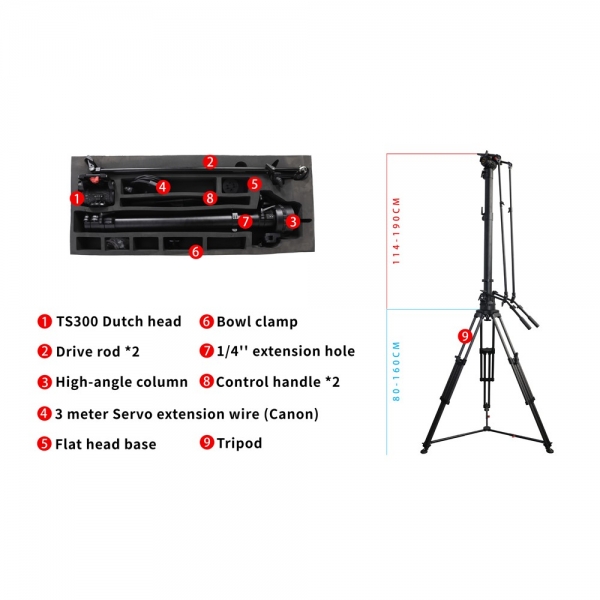 Tower 300 Fluid Head & Tripod System
