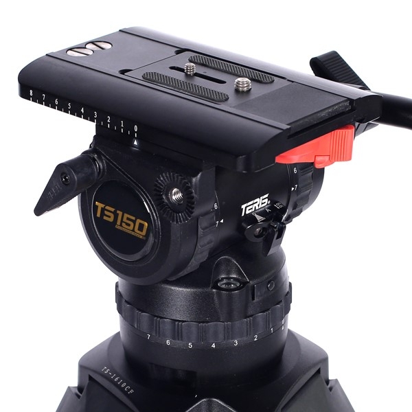 TS150CF-Q Fluid Head and Tripod Kit (NEW)